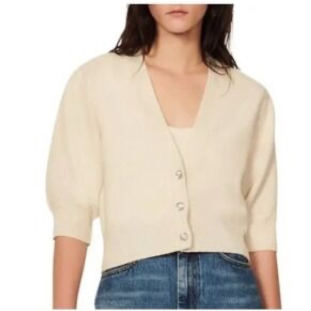 Sandro wool cardigan - Picture 2 of 12